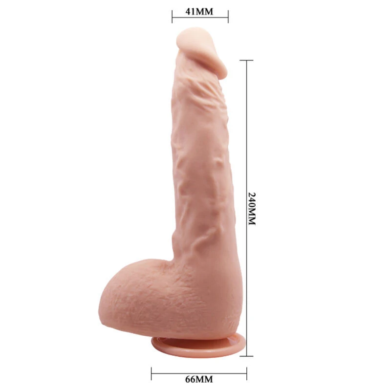 BAILE - REALISZTIKUS DILDÓ JASON TERMÉSZETES 24 CM