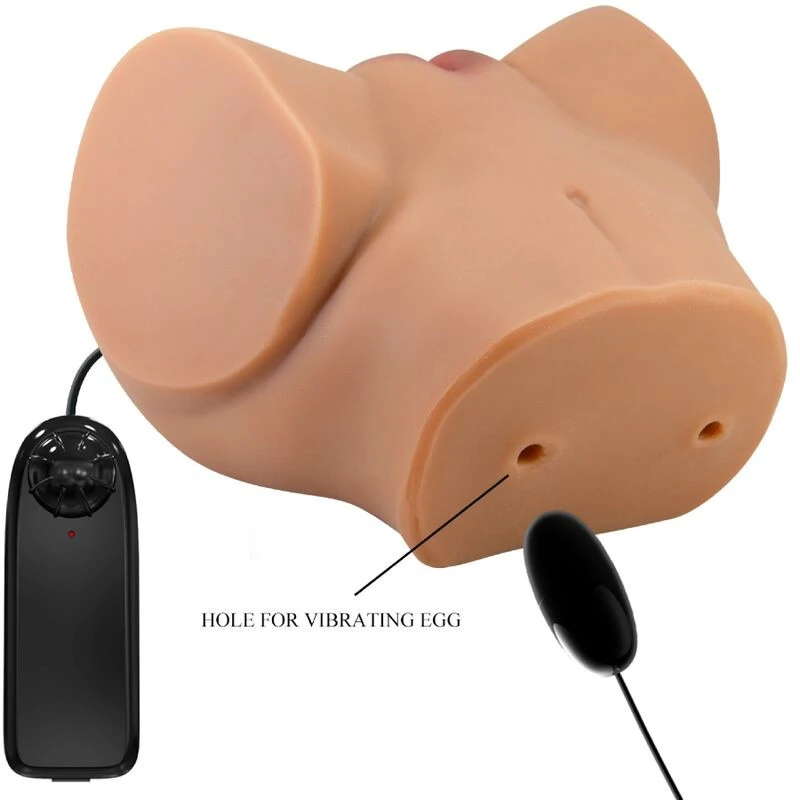 CRAZY BULL - EMILIA SEGGVIBRÁTOR VALÓSÁGHŰ VAGINA ÉS ANUS HÚS TÁVIRÁNYÍTÓVAL
