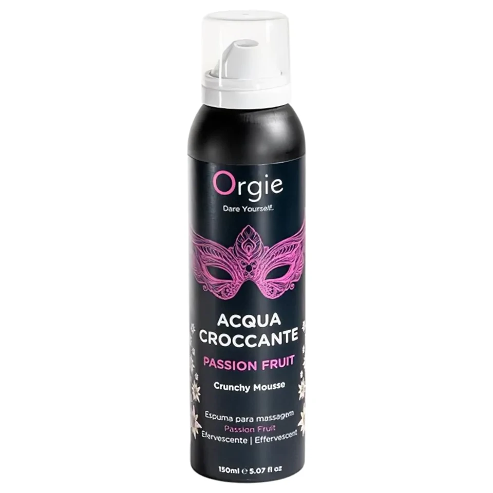 Orgie Acqua Croccante - masszázs hab - passion fruit