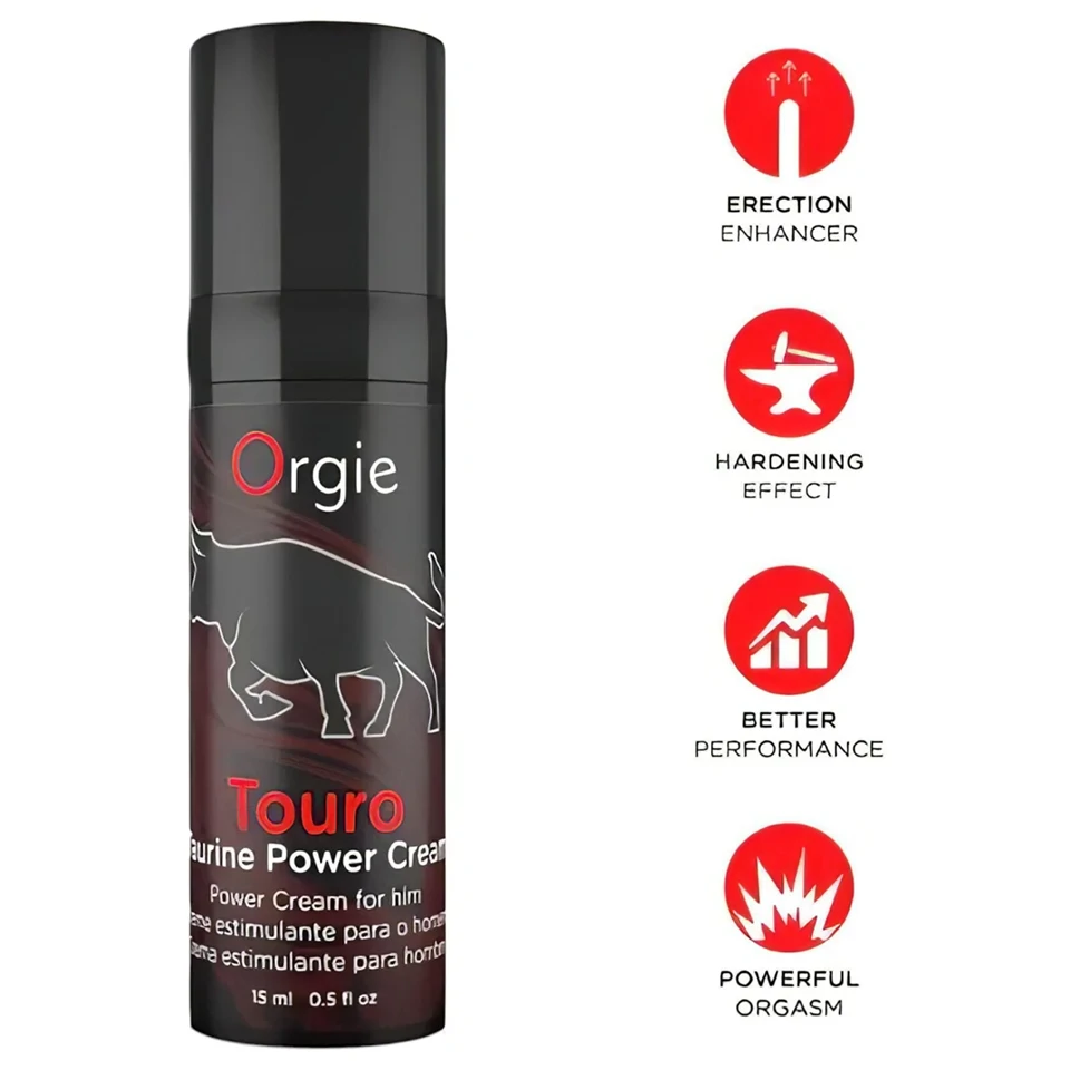 Orgie Touro Power - erekció fokozó krém