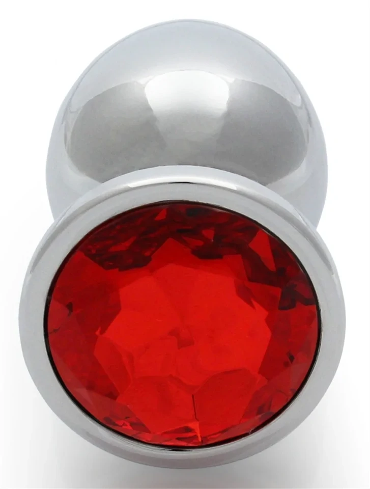 Kerek Gem Butt Plug - Nagy