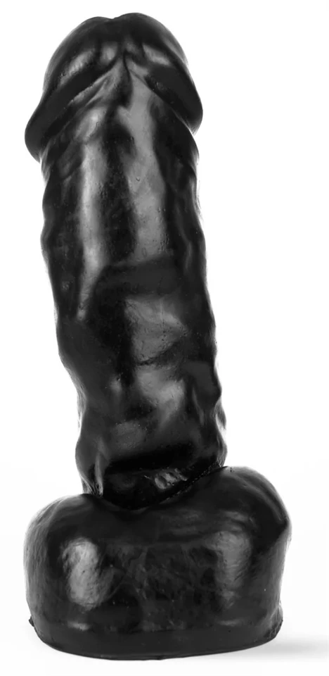 Dildo Neo Dark Crystal - Elegáns, sötét kristály formájú masszírozó (25 x 11 cm)