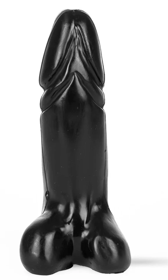 Dildo Santo sötét kristály 17 x 6.5cm