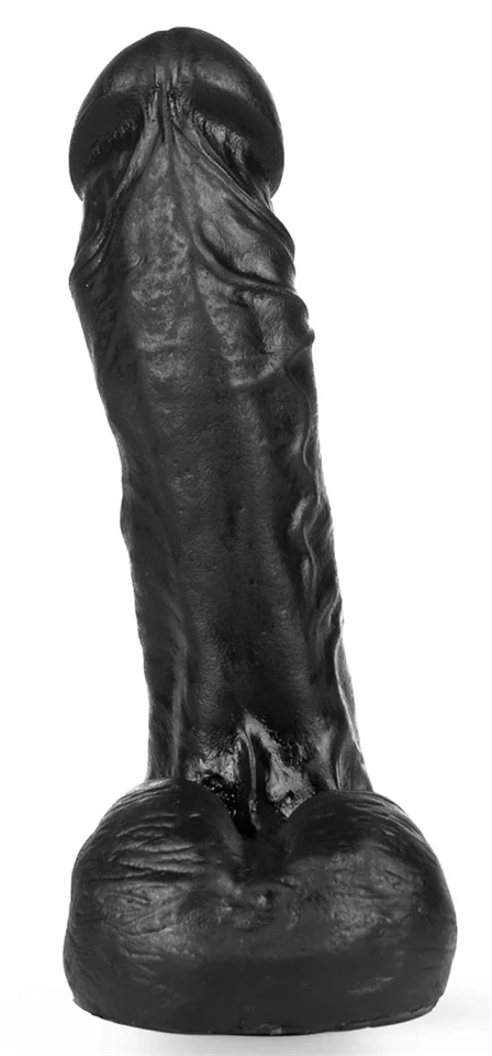Dildó Luk sötét kristály 22 x 6.8cm