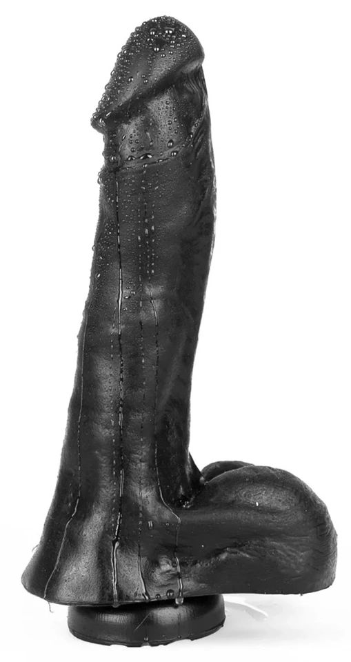 Dildó Luk sötét kristály 22 x 6.8cm