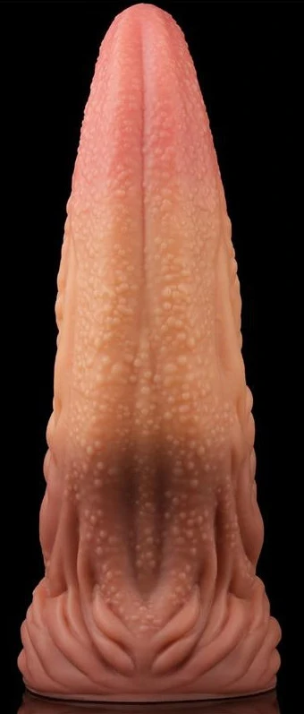 Monster Tongue Nature  természetes érzet vibráló pénisz 23 cm