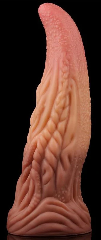 Monster Tongue Nature  természetes érzet vibráló pénisz 23 cm