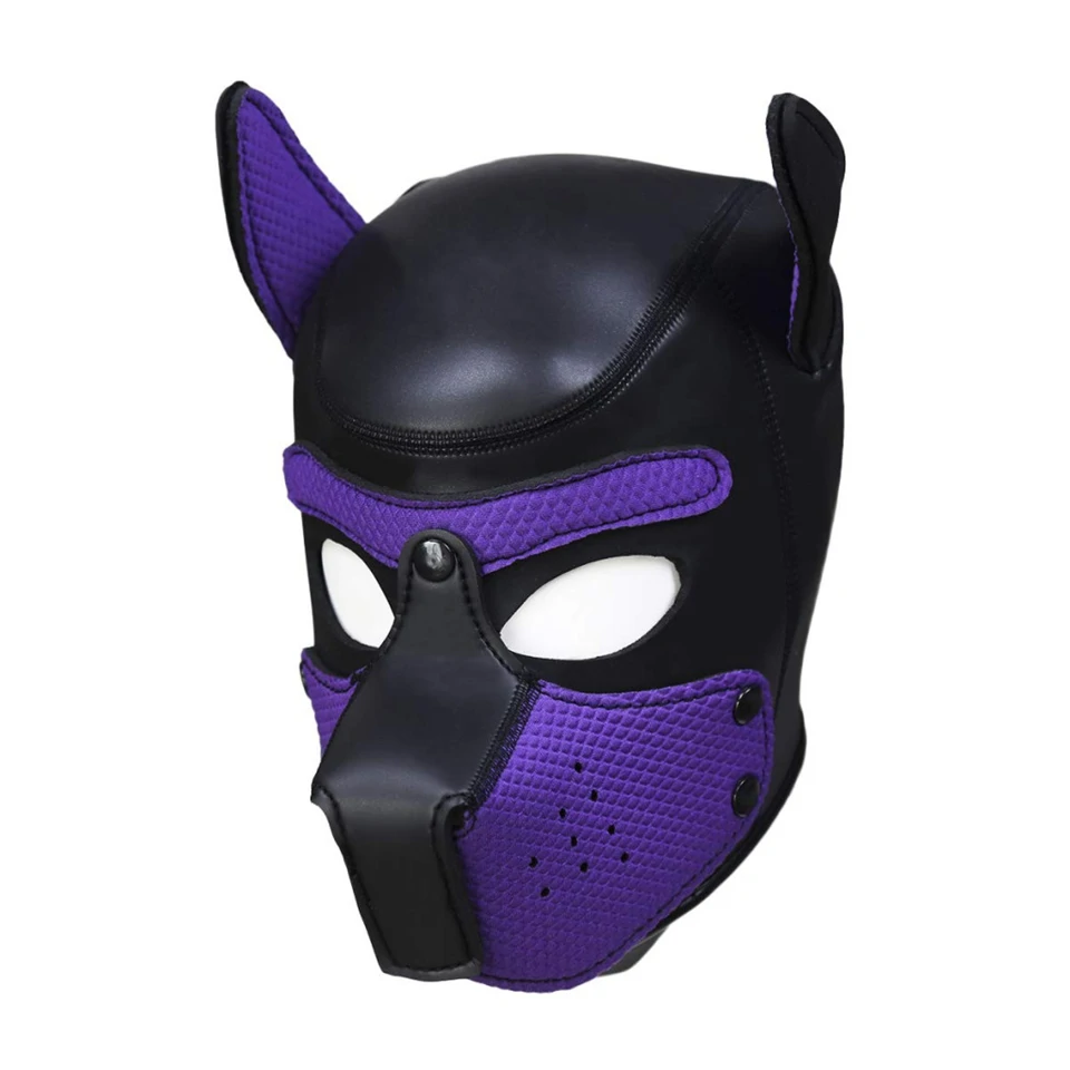 PUPPY  lila neoprén érzéki kapucni