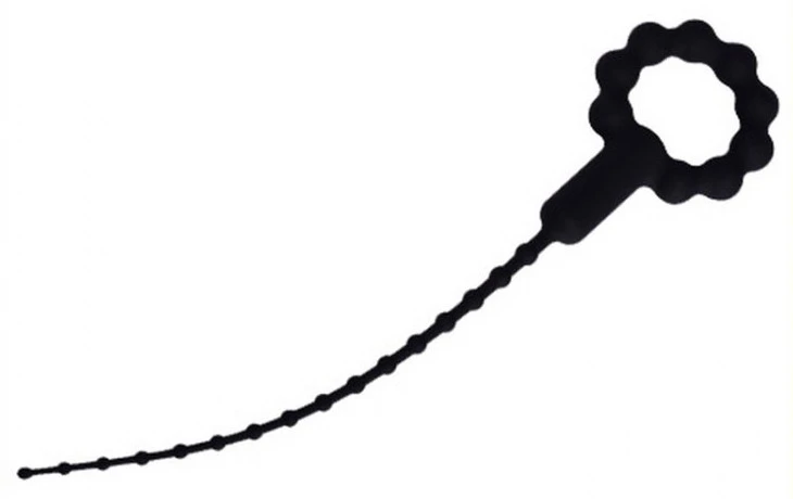 Vibráló húgycspálca O-gyrvel  17,5 cm, 3-8 mm átmér