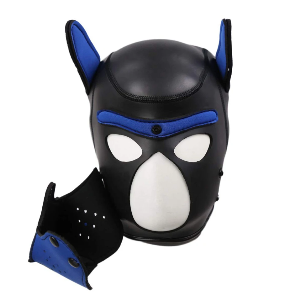 PUPPY Neoprene Blue  stílusos neoprén álarc