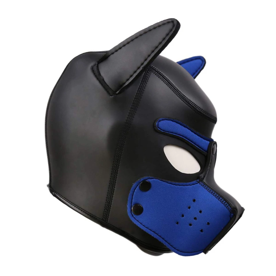 PUPPY Neoprene Blue  stílusos neoprén álarc