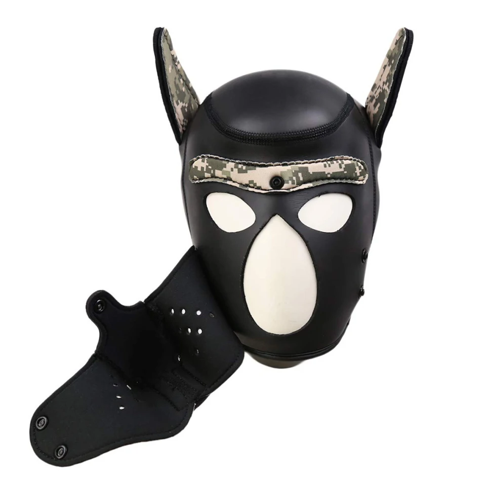 PUPPY - stílusos neoprén álcázott kapucni