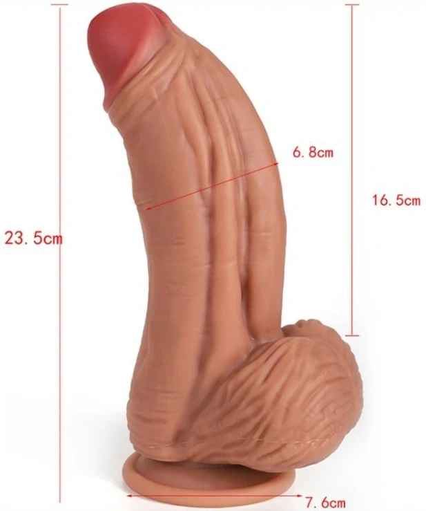 TTBM – prémium dildó 18 x 6,5 cm