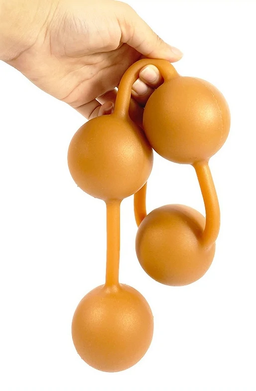 Orange Ass – szilikon anál golyók 50 x 5.5 cm