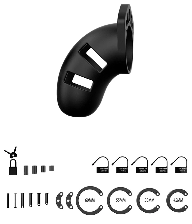 ManCage Silicone - Prémium szilikon chastity eszköz 20-as modell