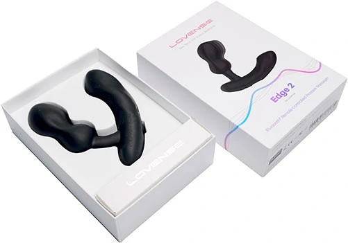 Lovense EDGE 2 Csatlakoztatható Prosztata Stimulátor – 9 x 3,5 cm Érzéki Élmény