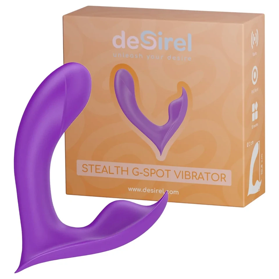 Desirel Insider - G-pont és prosztata vibrátor (lila)