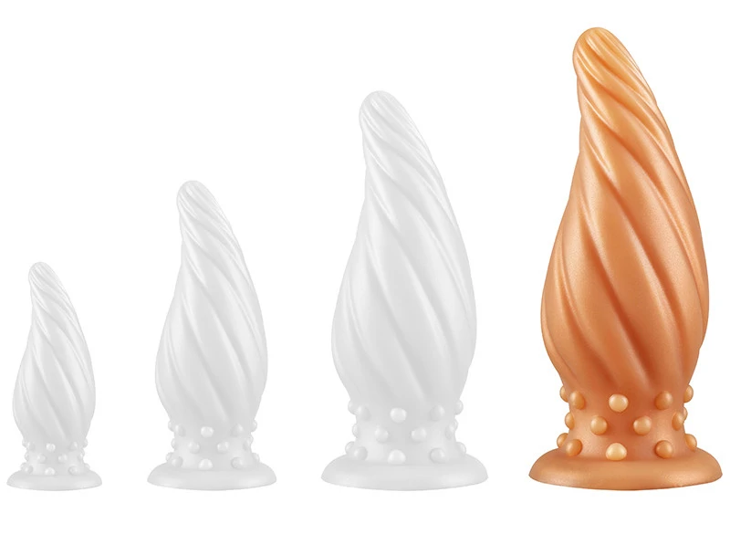 Plug Spiral Pik XL – prémium spirál anális kiegészítő 21x8 cm