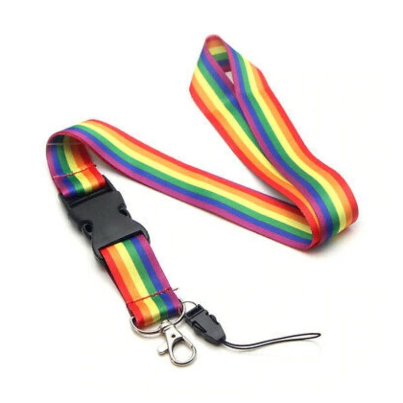 PRIDE - szivárványos LMBTQ jelvénynyakpánt