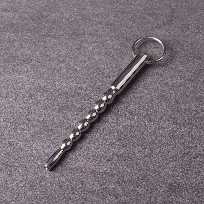 Intim ékszer – 13 cm hosszú, perforált pénisz pálca
