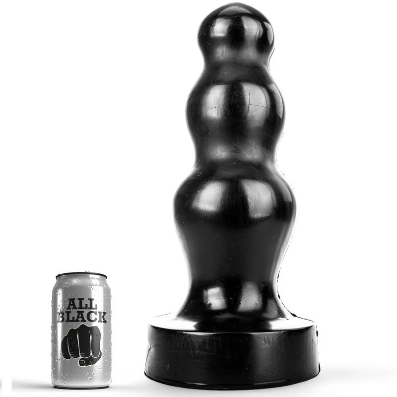 ALL BLACK – nagy 38 cm-es anális dugó
