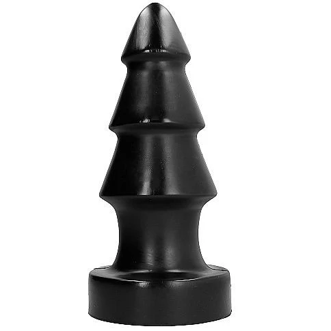 ALL BLACK - érzéki 40 cm-es anális masszírozó