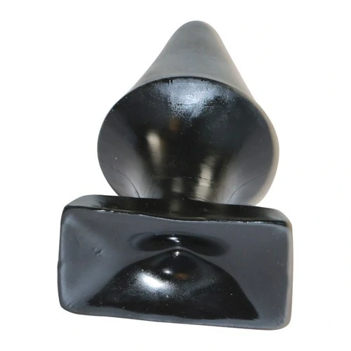 Zizi Stopper – prémium anál dugó, 10 x 5 cm, fekete