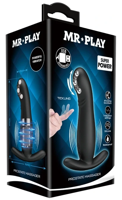 Mr Play Finger – prosztata ingerlő masszírozó 11 x 3,5 cm