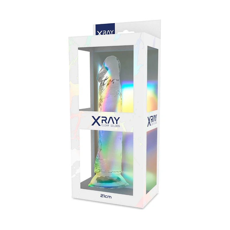 X RAY - átlátszó péniszheveder 21 cm hosszú