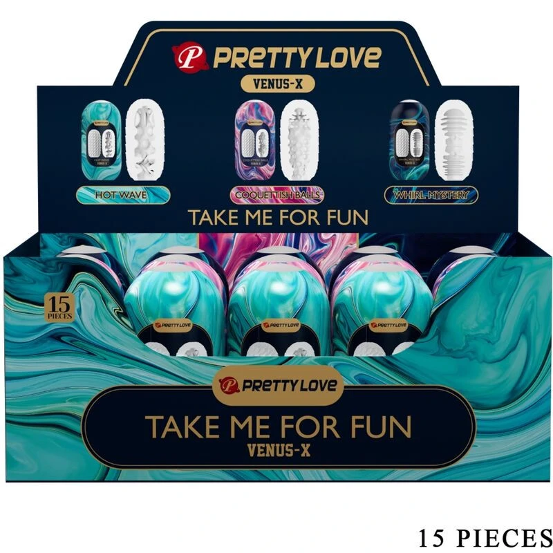 PRETTY LOVE – prémium szilikon férfi maszturbátor