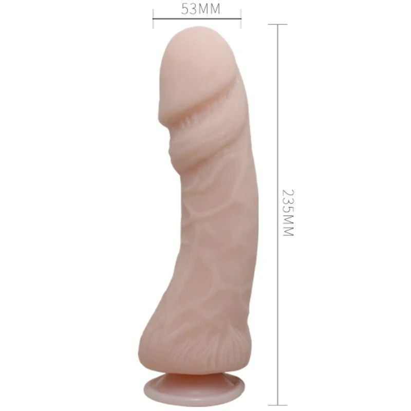 BAILE – 23,5 cm-es vibráló pénisz dildó