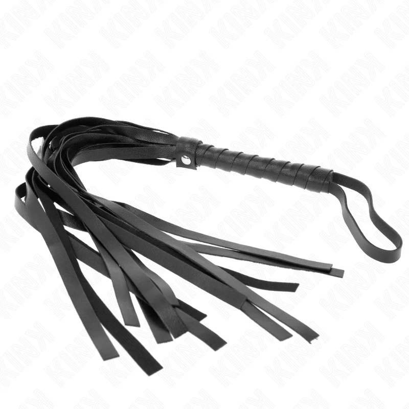 KINK – stílusos fekete ostor, 45 cm