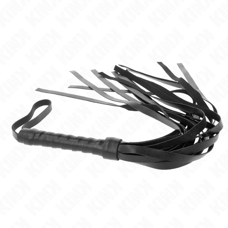 KINK – stílusos fekete ostor, 45 cm