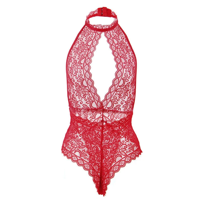 SUBBLIME – érzéki piros bodysuit L/XL méretben