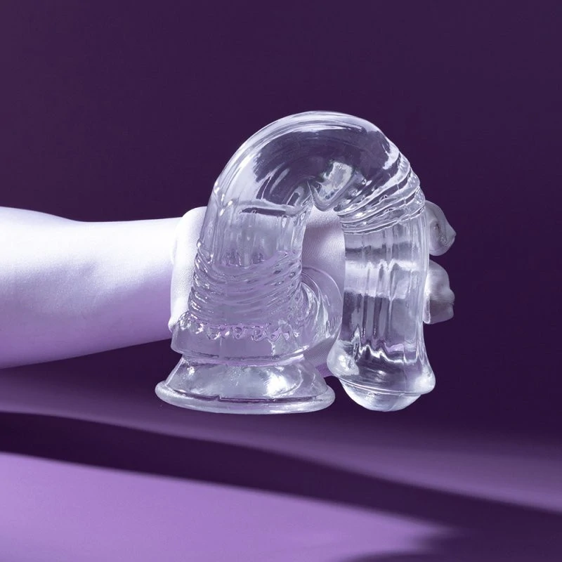 Átlátszó Whispy Dildo M – érzéki, prémium intim eszköz