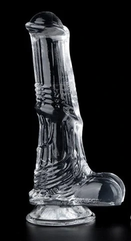 Átlátszó Whispy Dildo M – érzéki, prémium intim eszköz