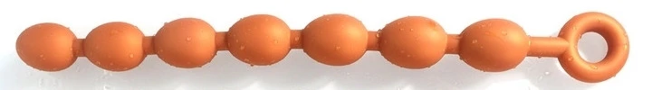 Chapira golyók – érzéki kényeztetés, 43 cm, narancssárga