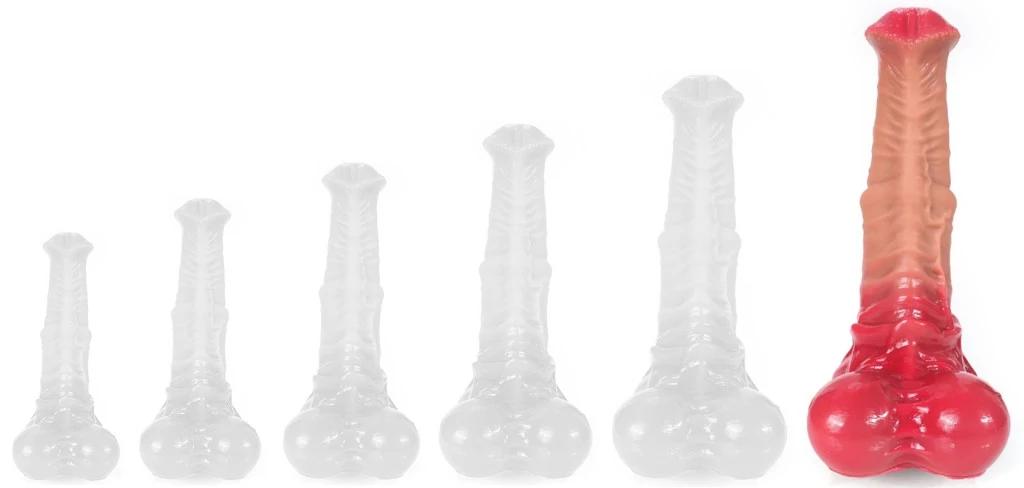 Centaura XXXL – prémium dildó 27 x 9 cm méretben