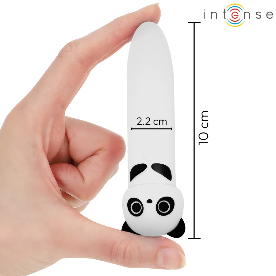 INTENSE - Prémium USB újratölthető vibráló bullet 10 cm