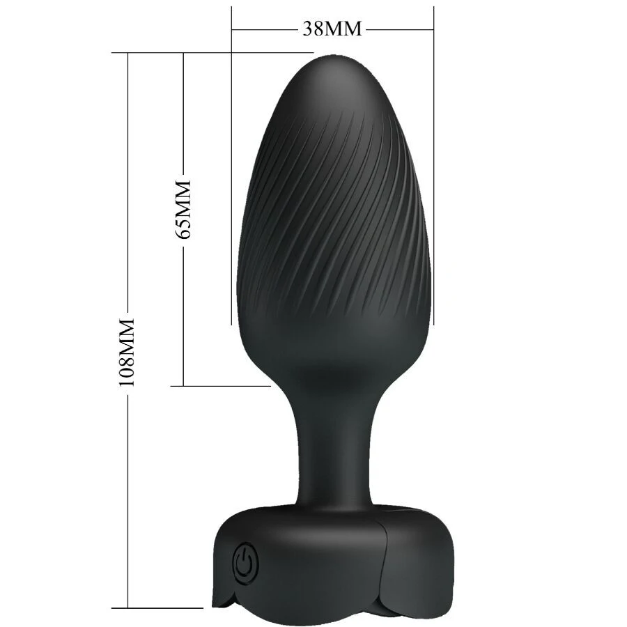 PRETTY LOVE – LED világítással ellátott anális plug