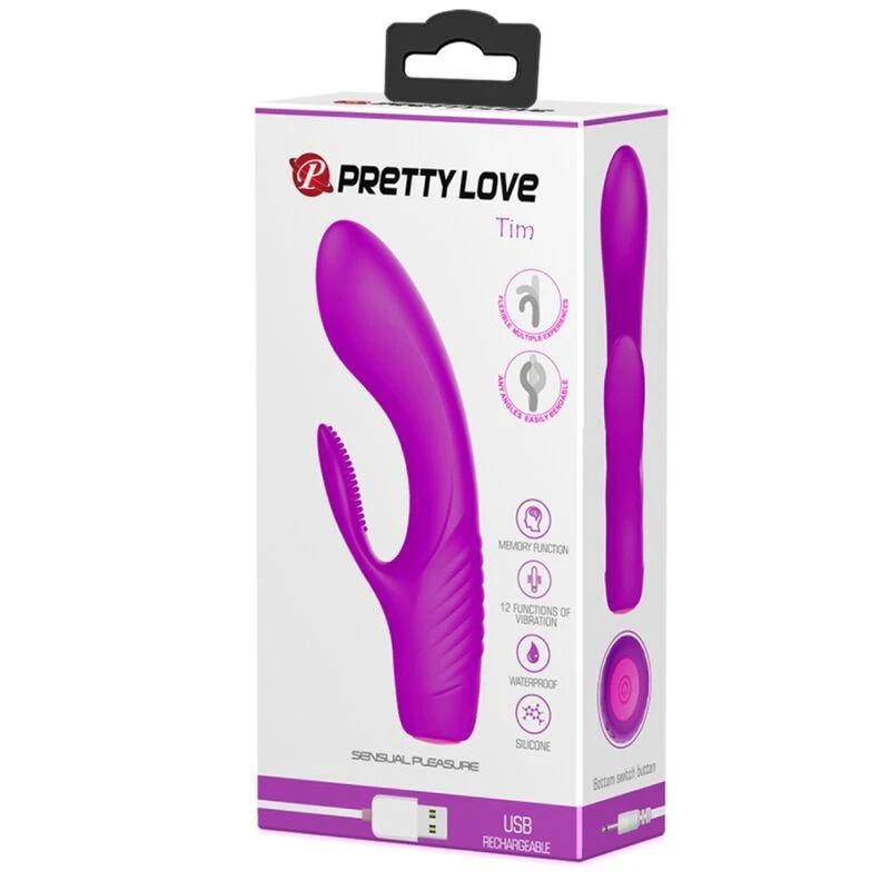 PRETTY LOVE - újratölthető, prémium vibrátor