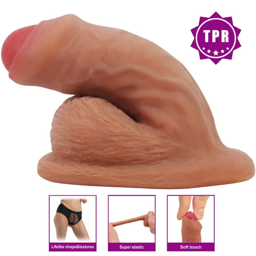 PRETTY LOVE – ultra reális, rugalmas 9,5 cm-es dildó