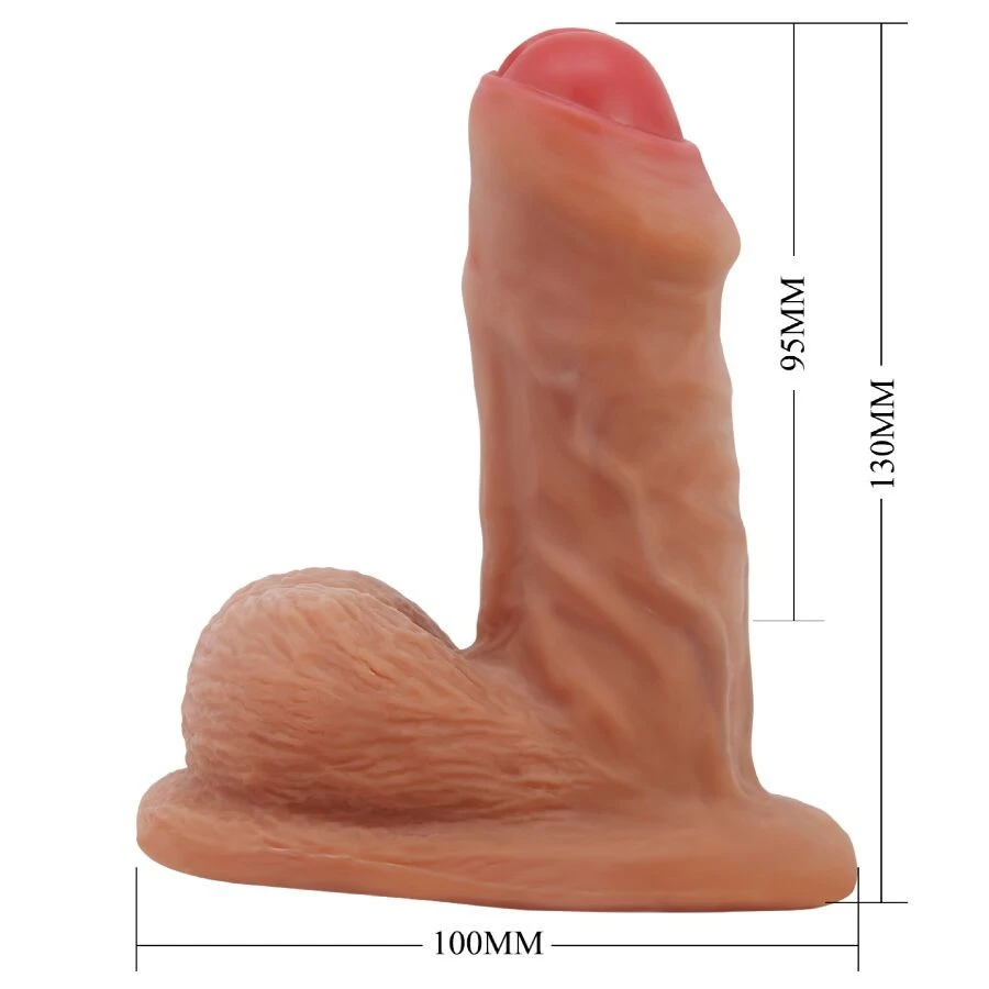 PRETTY LOVE – ultra reális, rugalmas 9,5 cm-es dildó