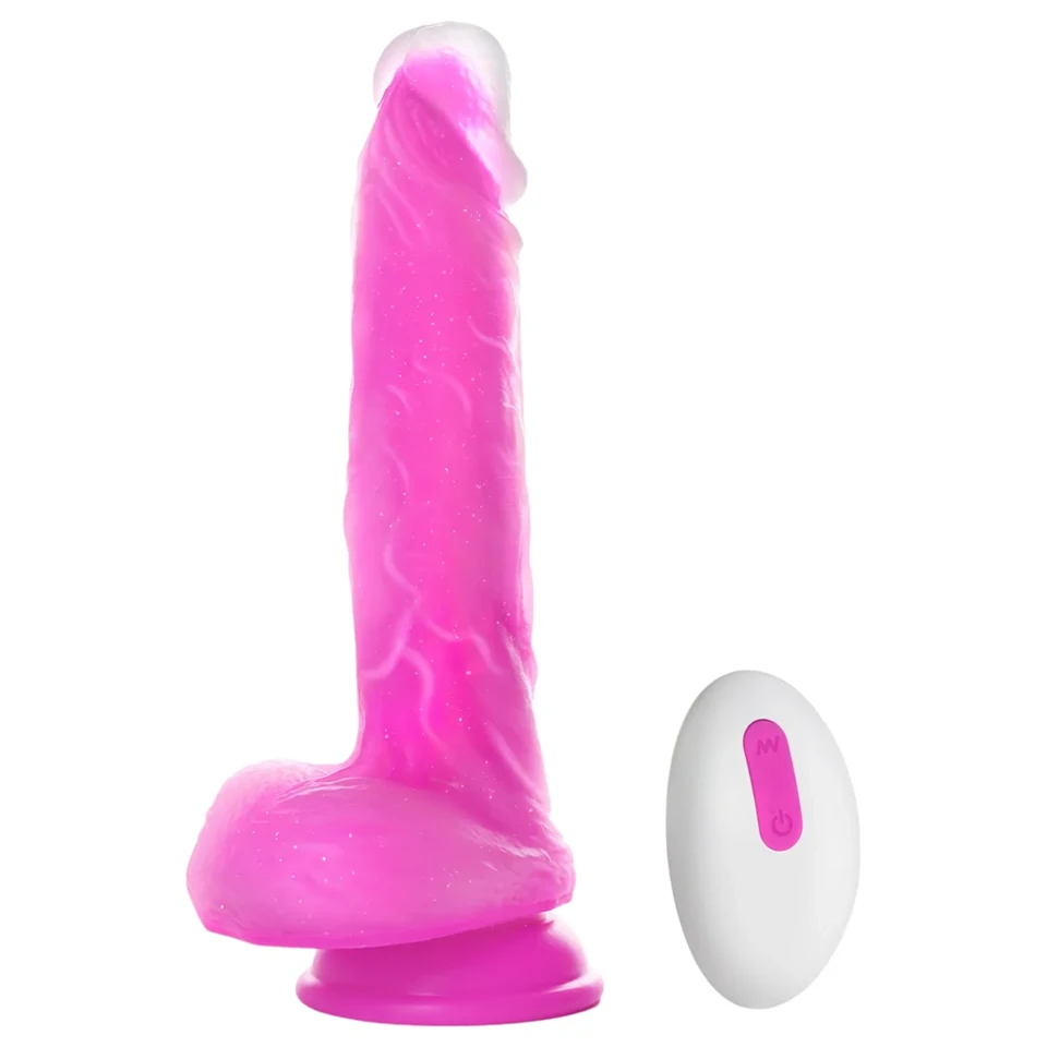 Tracy's Dog Jelivoy-Mid - élethű vibrátor - 20cm (pink)
