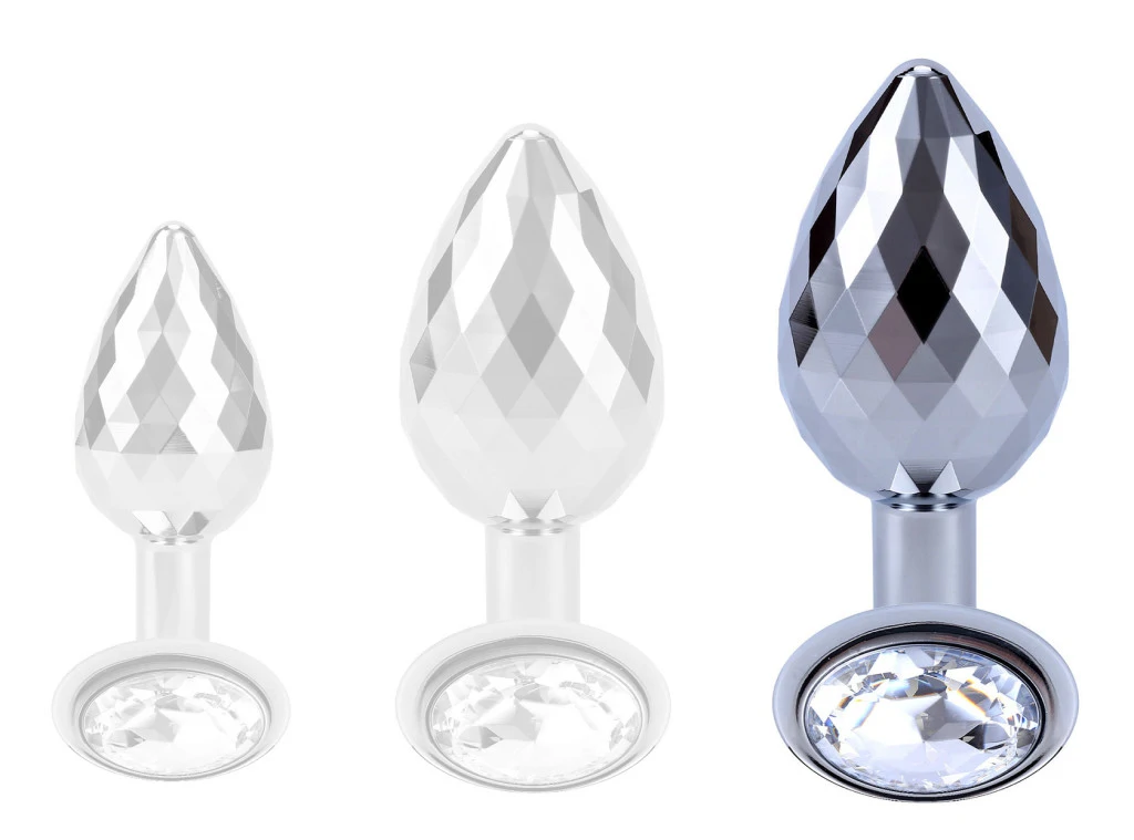 Bijou Disco Diamond L – prémium anál dugó 8,5 x 3,8 cm