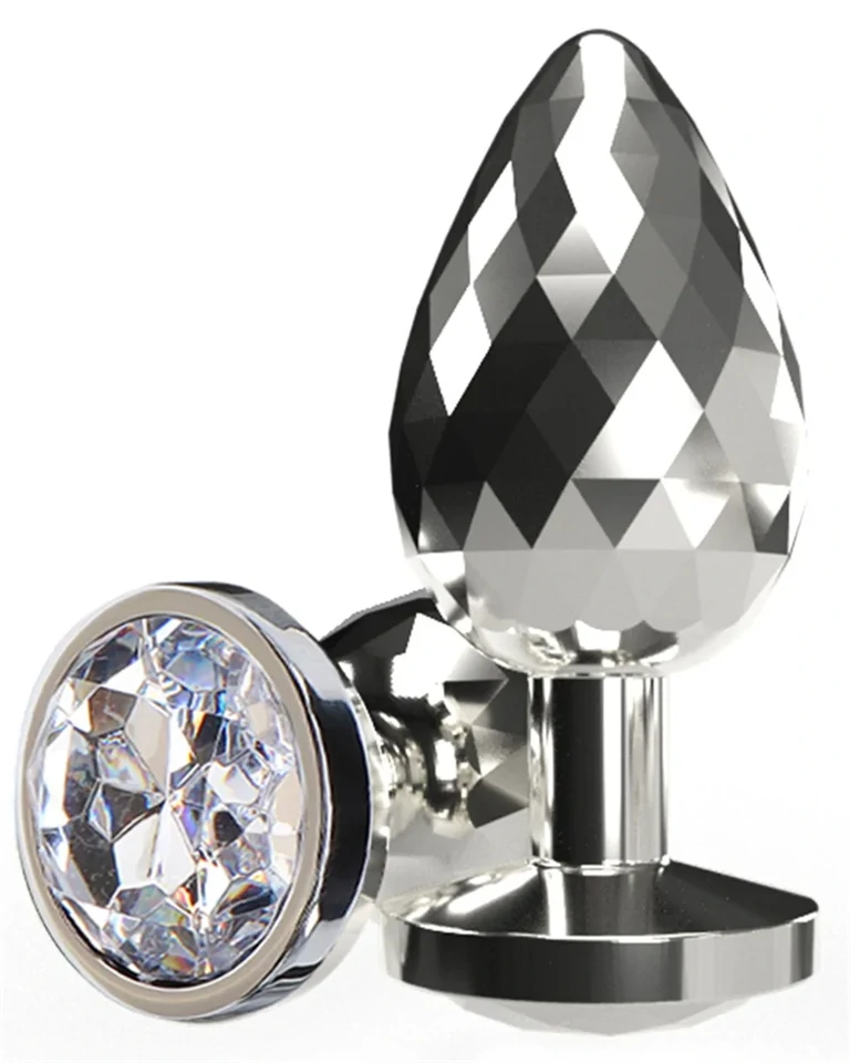 Bijou Disco Diamond L – prémium anál dugó 8,5 x 3,8 cm