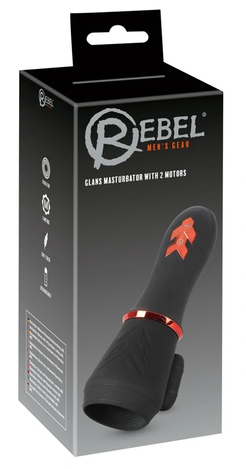 Glan Rebel – 10 rezgésfunkciós maszturbátor