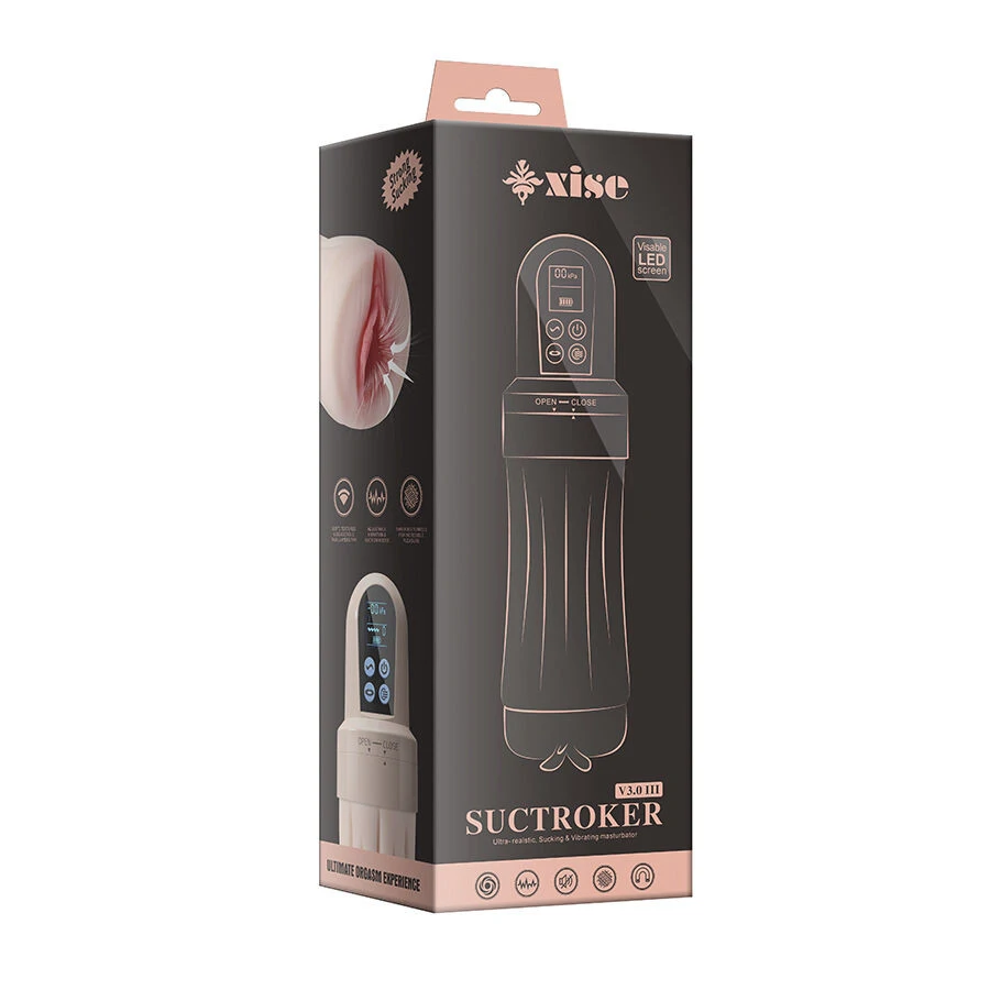 XISE SUCTROKER V3.0 – vibráló vagina maszturbátor