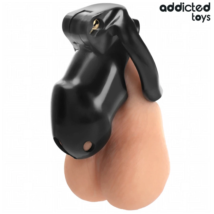 ADDICTED TOYS LOCKED – zárható péniszketrec (M)