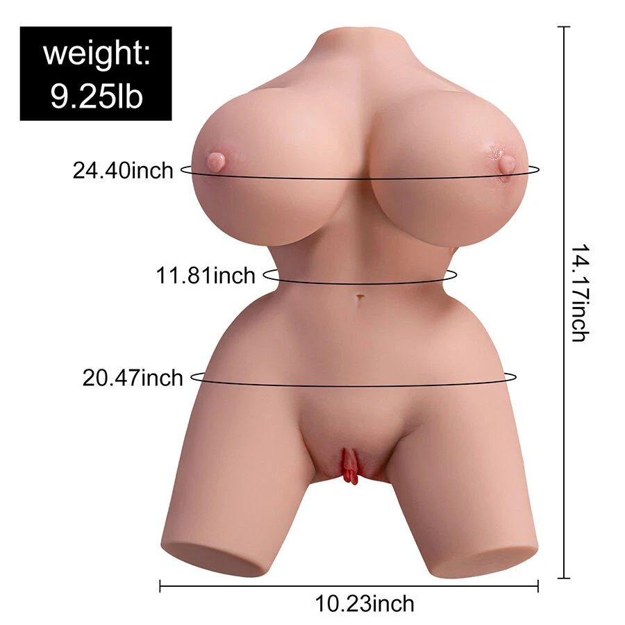 XISE Frieda – vibráló, élethű női torzó 36 cm